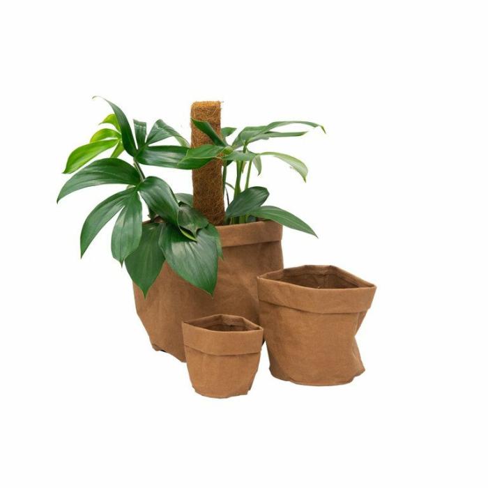 Baskets & Pot Bags | Brooklyn Pot Bag Tan Pots Baskets & Pot Bags