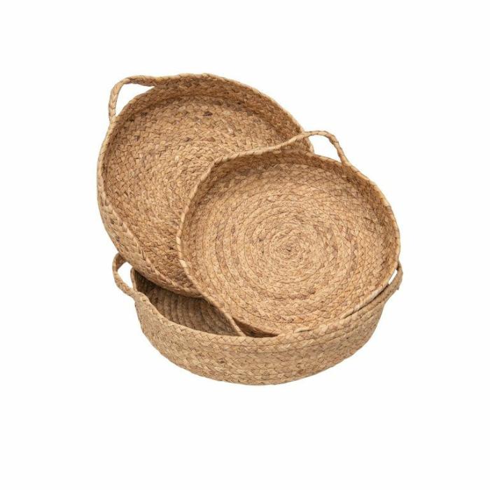 Baskets & Pot Bags | Capri Tray Natural Baskets & Pot Bags Baskets & Pot Bags