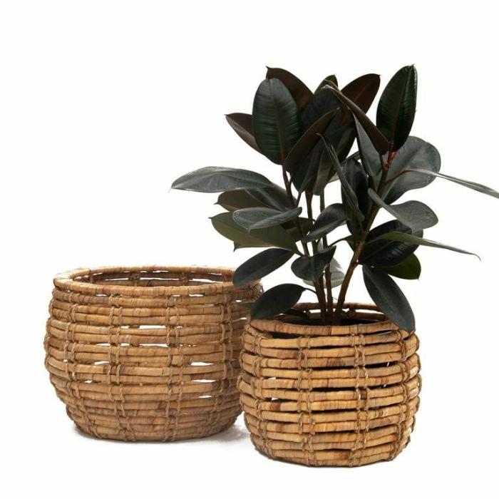 Baskets & Pot Bags | Congo Water Hyacinth Basket Baskets & Pot Bags Baskets & Pot Bags