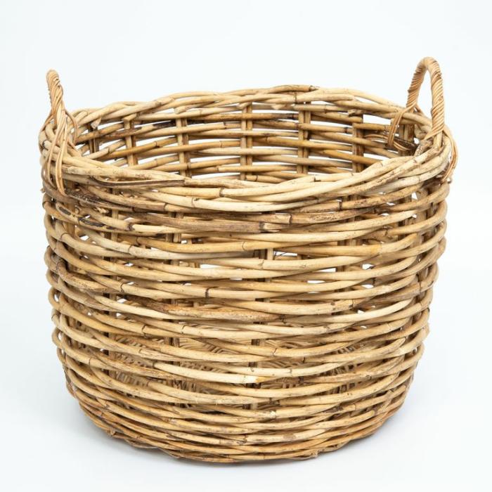 Baskets & Pot Bags | Cottage Rattan Storage Basket Baskets & Pot Bags Baskets & Pot Bags