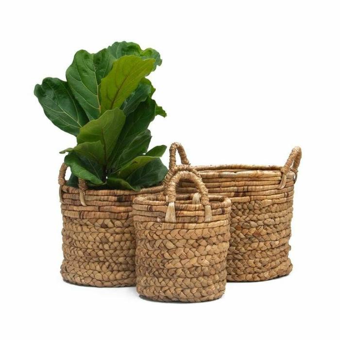 Baskets & Pot Bags | Himba Basket Natural Baskets & Pot Bags Baskets & Pot Bags