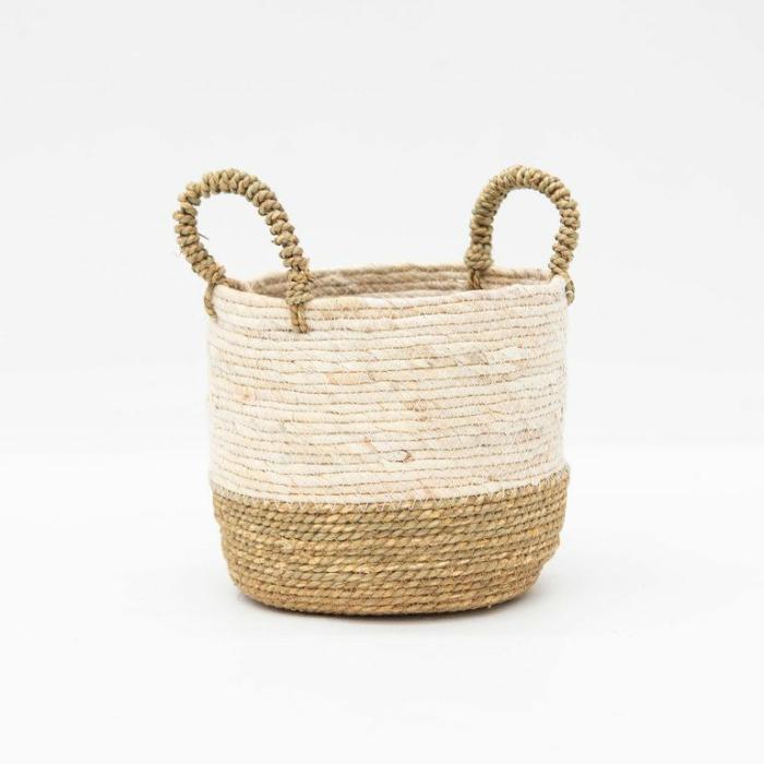 Baskets & Pot Bags | Ibiza Basket Baskets & Pot Bags Baskets & Pot Bags