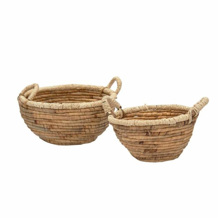 Baskets & Pot Bags | Luanda Bowl Basket Natural Baskets & Pot Bags Baskets & Pot Bags