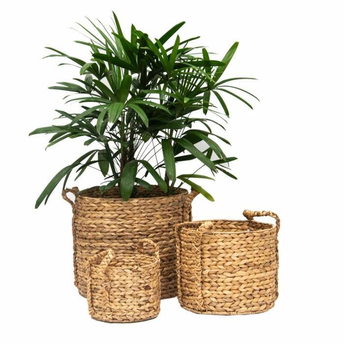 Baskets & Pot Bags | Oscar Planter Basket Baskets & Pot Bags Baskets & Pot Bags