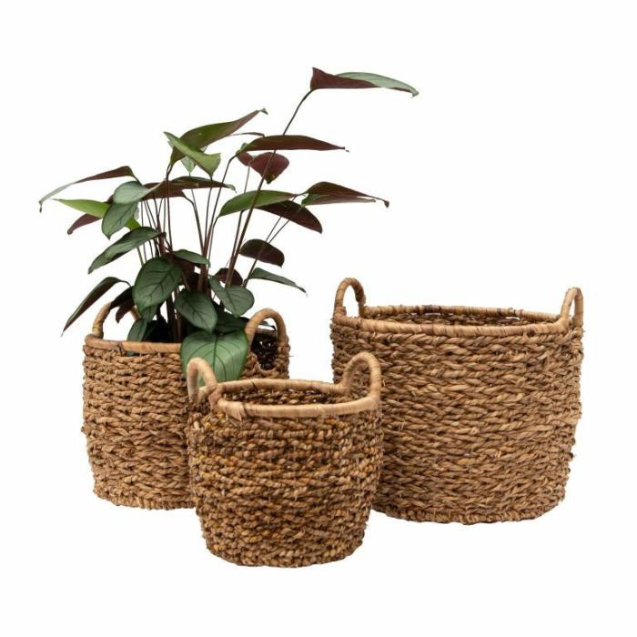 Baskets & Pot Bags | Quinn Planter Basket Baskets & Pot Bags Baskets & Pot Bags