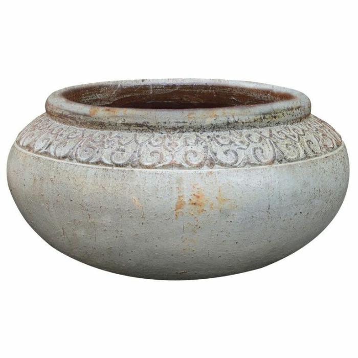 Feature Pots & Urns | Gumla Bowl With Lip Feature Pots & Urns Feature Pots & Urns