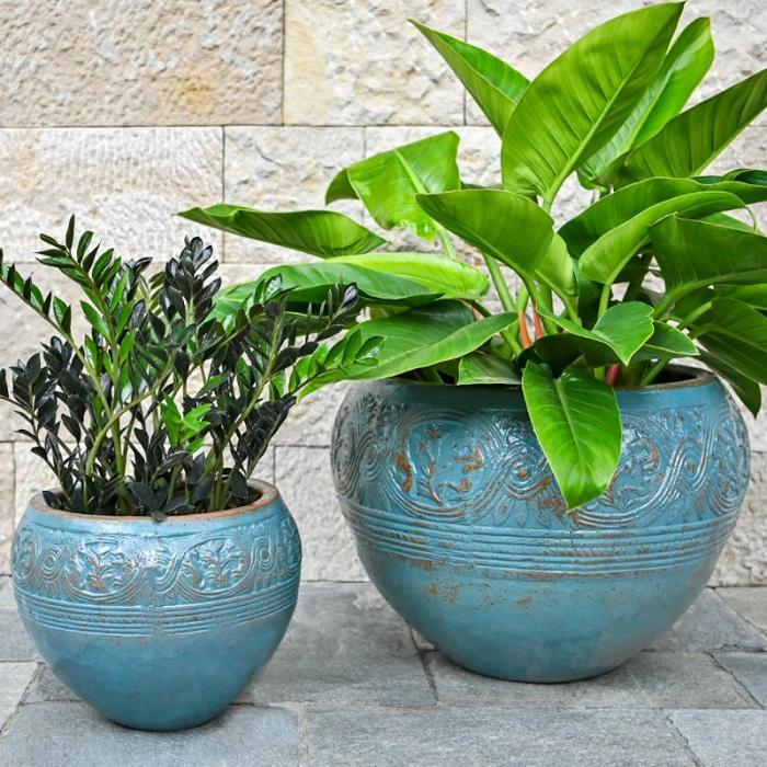 Feature Pots & Urns | Sfera Egg Pot Feature Pots & Urns Aqua