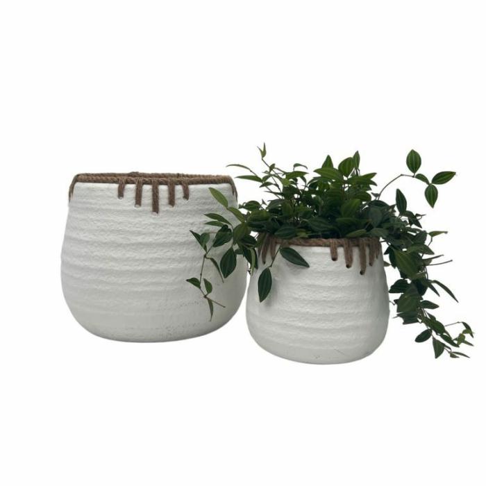 Indoor Pots | Argos Planter White Indoor Pots Indoor Pots