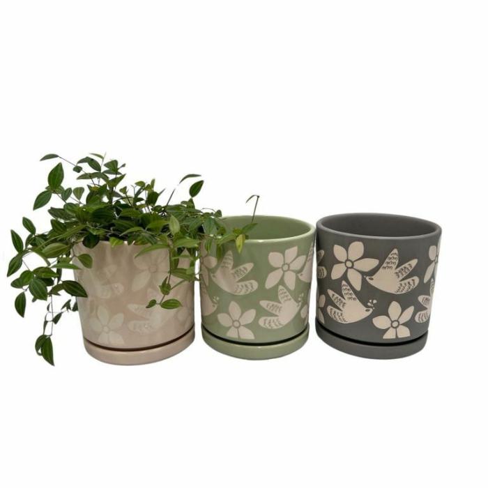 Indoor Pots | Bird & Blossom Planter Indoor Pots Indoor Pots