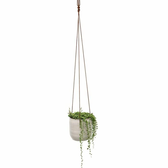 Indoor Pots | Jacob Hanging Planter Indoor Pots Cream