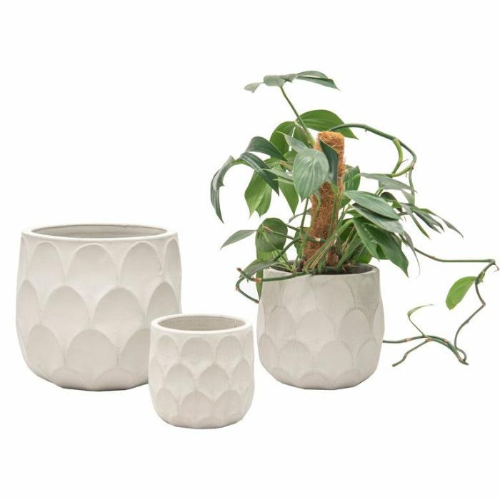 Indoor Pots | Luma Planter Grey Indoor Pots Grey