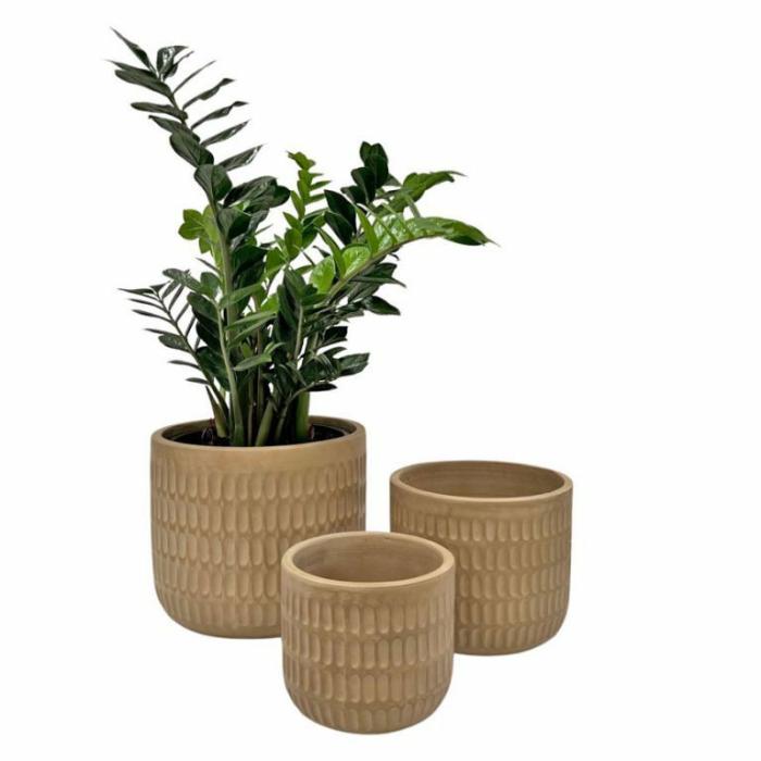 Indoor Pots | Maasai Planter Ochre Indoor Pots Indoor Pots