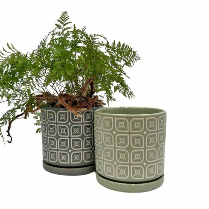 Indoor Pots | Mosaic Planter Indoor Pots Indoor Pots