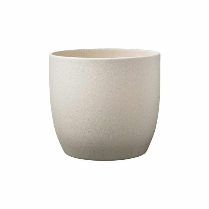 Indoor Pots | Sk Pot Basel Stone Sahara Indoor Pots Beige