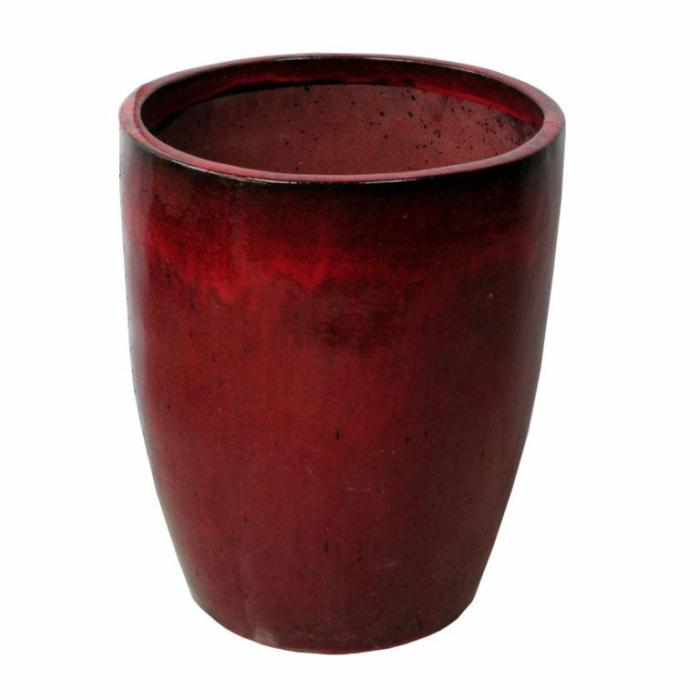 Outdoor Pots | Glazed Cylinder Pot Outdoor Pots Outdoor Pots