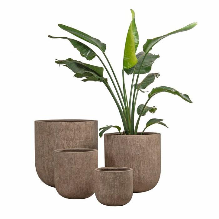 Outdoor Pots | Montauk Tall Drum Outdoor Pots Outdoor Pots