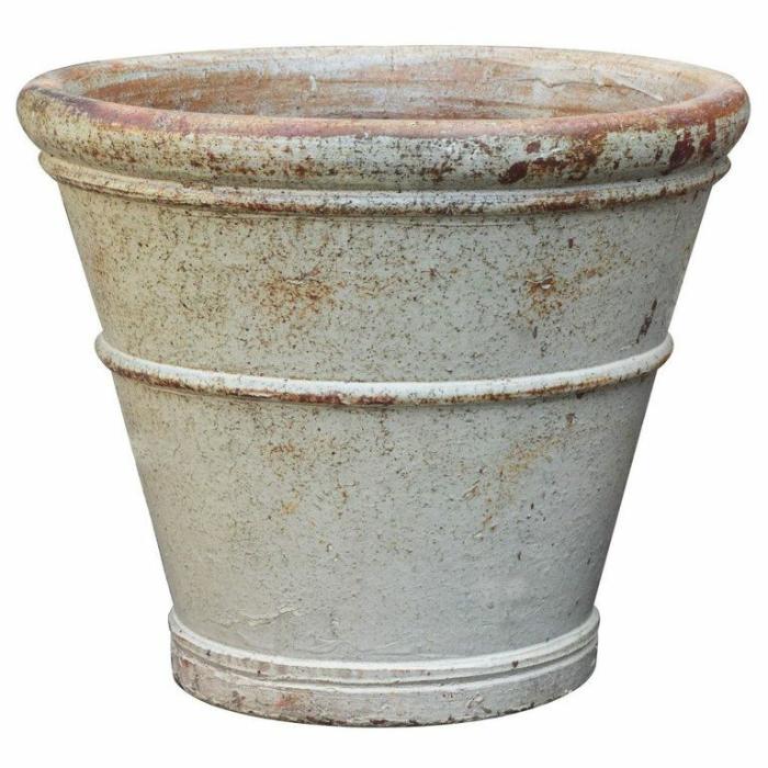 Outdoor Pots | Nimes Round Pot With Lip Feature Pots & Urns Feature Pots & Urns