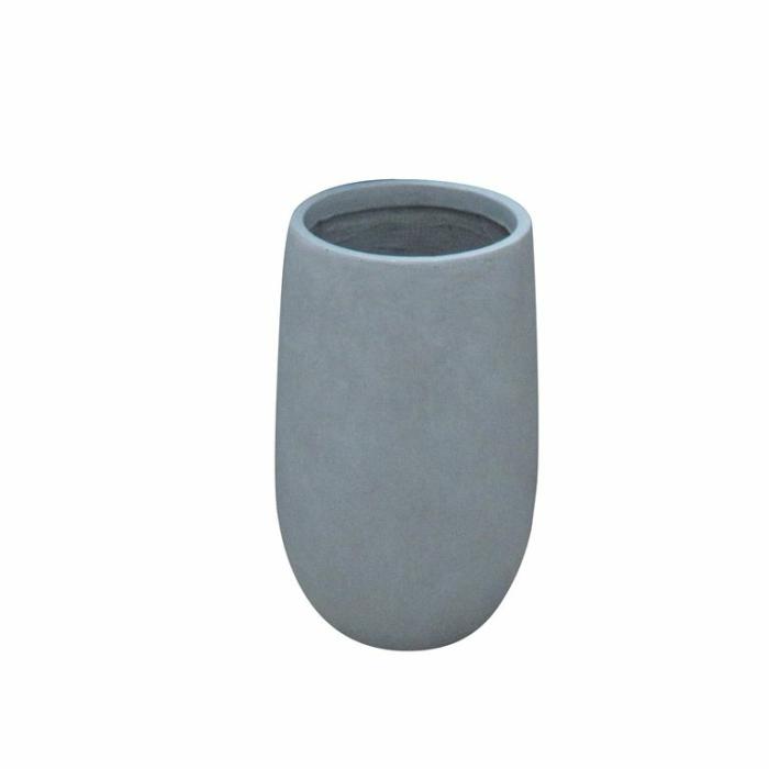 Outdoor Pots | Tall Cylinder Pot Stone Outdoor Pots Outdoor Pots