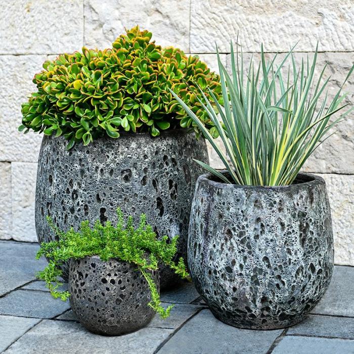 Outdoor Pots | Tarraco Drum Pot Feature Pots & Urns Feature Pots & Urns