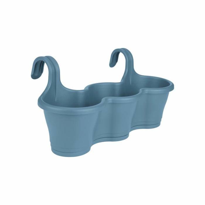 Plastic Pots | Easy Hanger Trio Plastic Pots Blue