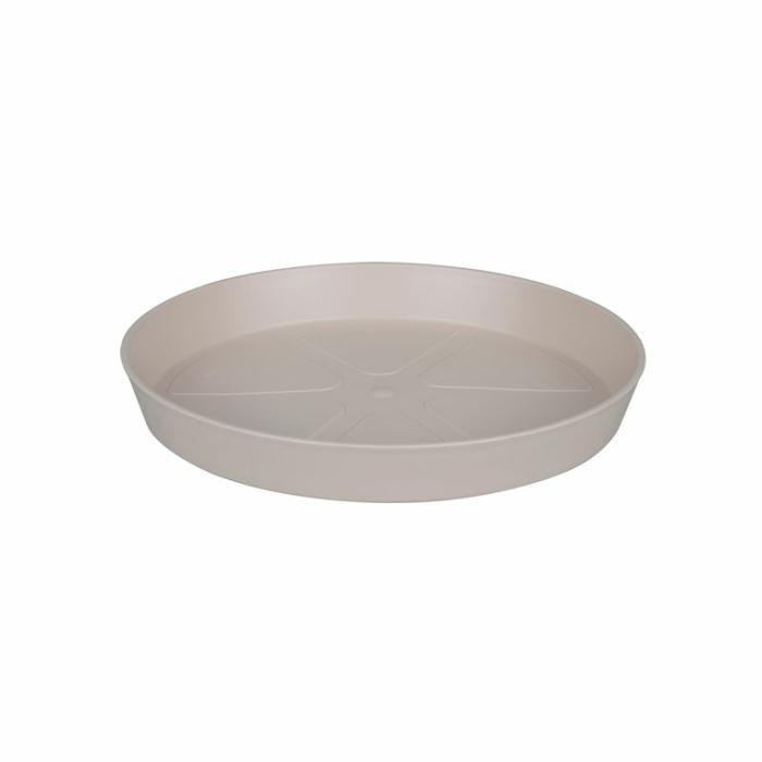 Plastic Pots | Grey Saucer Round Pot Stands Feet & Saucers Grey