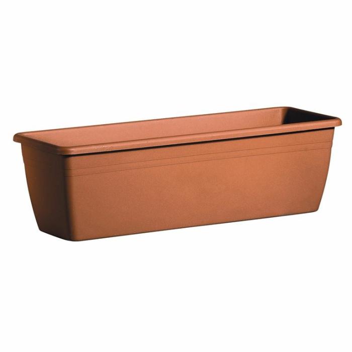 Plastic Pots | Miramare Balcony Box Terracotta Plastic Pots Plastic Pots