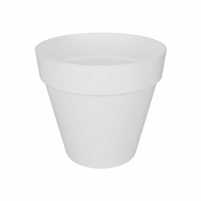 Plastic Pots | Pot Round White Plastic Pots Plastic Pots