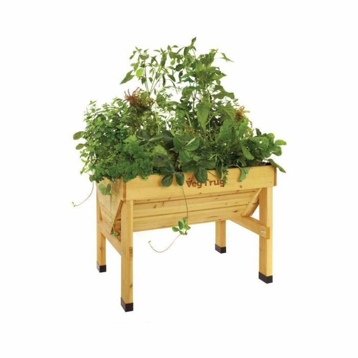 Raised Garden Beds | Classic Natural Pots Natural