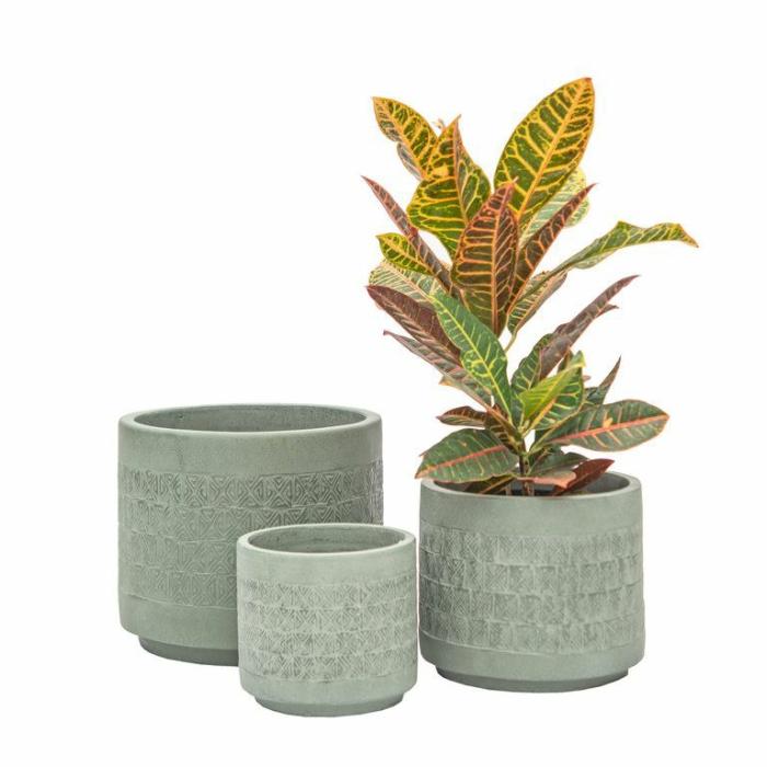 Indoor Pots | Delta Planter Olive Indoor Pots Indoor Pots